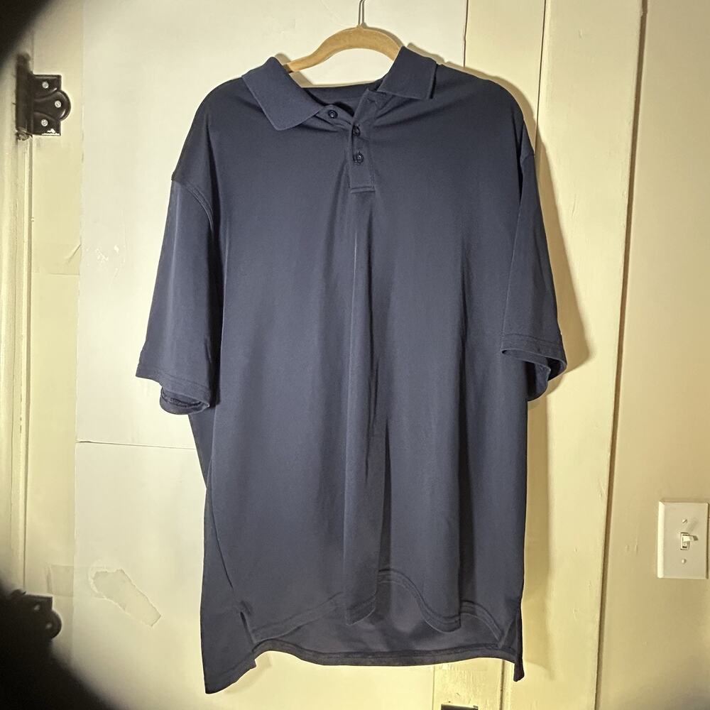 Under Armour Golf Polo Mens Size XL Navy Blue